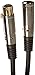 Monoprice Premier Series XLR Male to XLR Female - 75ft - Black - Gold Plated | 16AWG Copper Wire Conductors [Microphone & Interconnect]