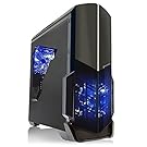 [GTX 1060 VR Ready] SkyTech Shadow Desktop Gaming Computer PC (FX-8350 4.0 GHz 8-Core, GTX 1060 3GB GDDR5 Graphic, 8GB DDR3, 120GB SSD | 1TB HDD, 24x DVD, 500 Watts PSU, Win 10 PRO)