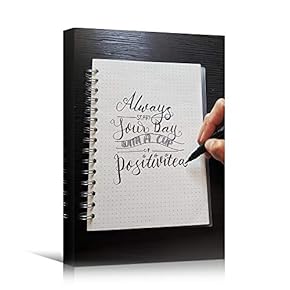 signwin Canvas Wall Art Handwritten Quotes Inspirational Words...