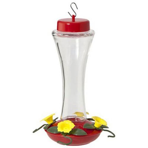 Audubon NA35231 Glass Hummingbird Feeder, 16-Ounce