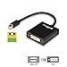 gofanco Mini DP to DVI Active Mini Displayport 1.2 to DVI-D Single Link Adapter Converter Thunderbolt 2, Eyefinity Compatible, Multiple Screens Supported for Gaming, Up to 4K @ 30Hz (See Bullet 2)