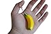 Novel Merk Yellow Banana 12-Piece Fruit Keychains for Party Favors & School Carnival Prizes