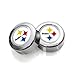 NFL Pittsburgh Steelers License Plate, Frame Chrome Screw Covers