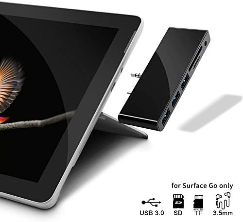 Opluz オーバーのアイテム取扱 Surface Go Type C 3ポートusb 2スロットsd Tfメモリカードリーダー5gbps高データ転送レートドッキングステーション 3 5mmオーディオジャック 3 0ハブ Microsoft