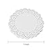 Paper Doilies, McoMce 100 Pieces Doilies Paper, Lace Doileys Paper Round Decorative Paper Placemats Bulk for Desert, Tableware Decoration, 7.5’’ Large Doiles Round Paper Placemats for Cake Packaging