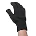 Cozy Cabin Cut Resistant Gloves, Level 5 Protection, Stainless Steel Wire Mesh Work Safety Hand Protector Outdoor Self-defense Work Safety Gloves, Classic Black 1 Pair