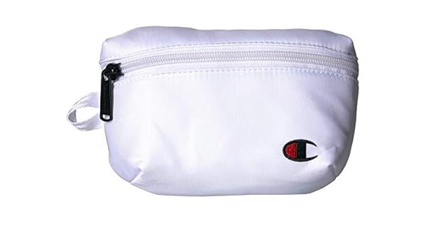 champion waist bag white