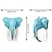 Timorn DIY Pre-Cut Papercraft Assembly Kit 3D Head Wall Decor Elephant Head Trophy