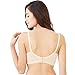Mamaway Second Skin Seamless Maternity & Nursing Sleep Bra, Postnantal Wirefree Bralette Underwear for Breastfeeding Clip Down with Support During Postpartum & Pregnancy (Nude, Medium)