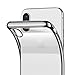 iPhone X Case, RANVOO Ultra Slim Thin Clear Case with Premium Flexible Chrome Bumper and Transparent TPU Back Plate Protective Cover for iPhone X Silver