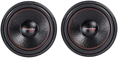 (2) American Bass XD-1544 2000w 15" Car Audio Subwoofers Subs w/ 200 Oz Magnets