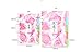 Chris-Wang Elegant Colorful Fresh Style Category Page Day Planner Divider Index Page Tab Cards Notebook Accessories, Match for A6 6-Holes Ring Binders/School Stationery, 5 Sheets/Set