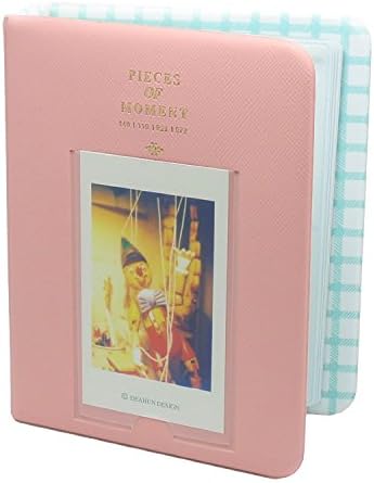 Eloopme Mini Album For Instax Mini 8 70 90 25 50s 7s Films(64 Photos, Pink)