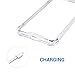 iPhone 7 Case - Emixc Crystal Clear Case Shock Absorption Drop Protection PC TPU Cover for iPhone 7 (4.7 Inch) - Transparent White