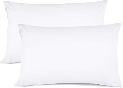 Kinfolk Textile Egyptian Cotton 200 Thread Count Pillow Cases 2 Pack White