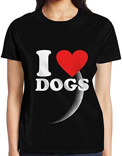 Heart Dogs Women's T-Shirt 3D Printed Short Sleeved Sportswear