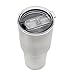 30 oz. Tumbler Lid- Fits Yeti Rambler and Rtic Tumbler Stainless Steel - Straw Friendly Splash Proof Slider Closer- Great Replacement lid Accessory