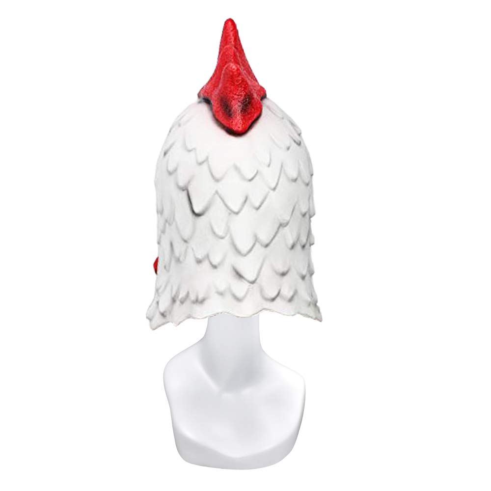 Rooster Mask Cock Full Head Latex 2018 Halloween Cosplay