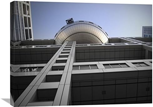 Naxart Studio "Fuji Building" Giclee on Canvas, 32" by 1.5" by 24"
