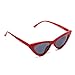 WearMe Pro - Retro Vintage Tinted Lens Cat Eye Sunglasses