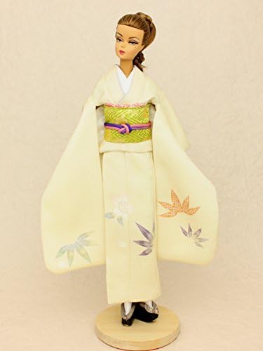 Yellow Furisode dress,Red Obi,Barbie,Poppy,Misaki 11.5in. Japan