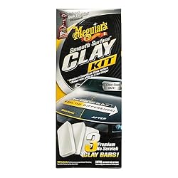 Meguiar's G191700 Smooth Surface Clay Kit, Safe and