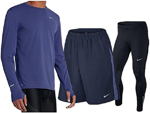 Amazon Co Jp ナイキ Nike ランニングウェア 3点セット 上下セット Tシャツ タイツ パンツ タイツ ウェア トレーニング メンズ ジム マラソン 紳士 男性用 上下組 6522 5344 Nikeset B Xl 508 ダークパープルダスト 服 ファッション小物
