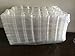 Quail Egg Cartons, 50 pieces, Hold 12 eggs (1 dozen) small quail hen clear plastic pvc stackable