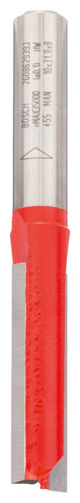 Bosch Accessories 2608629393 Groove Cutter 8x10x69mm, 0 V, Silver/Red