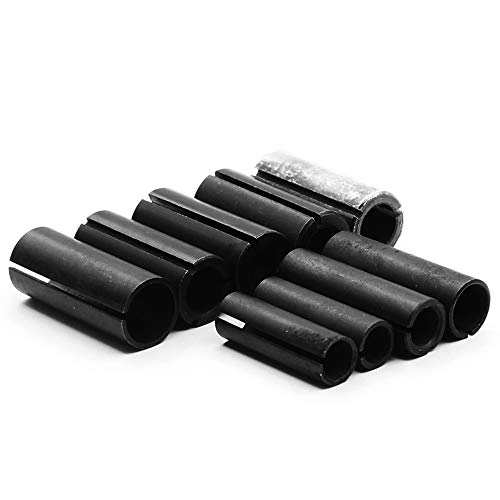 Muye 9 Pcs Router Conversion Chuck Milling Router Adapter For Engraving Machine-Tool Adapter Tool Milling Cutters for Carpentry