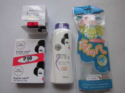 effective whitening lotion and soap