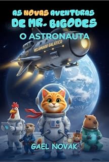 Livro As Novas Aventuras de Mr. Bigodes - O Astronauta