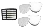 2 Pack Smartide Kit for Shark Navigator Lift-away Nv350 Nv351, Nv352, Nv355, Nv356, Nv357 Pre-filter Foam and Felt + 1 Hepa Filter for Shark Part # Xff350 & # Xhf350