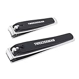 Tweezerman Combo Clipper Set with Fingernail Clippers and Toenail Clippers