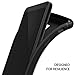 Ringke Onyx Compatible with Galaxy A8 Plus 2018 Case Fine Brushed Metal Design Flexible & Slim Dynamic Stroked Line Pattern Trim Durable Anti-Slip TPU Impact Shock-Absorbent Case - Black