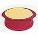 Norpro, Red 3898 5 Inch Silicone/Glass Bottom Cheesecake Pans, Set of 2