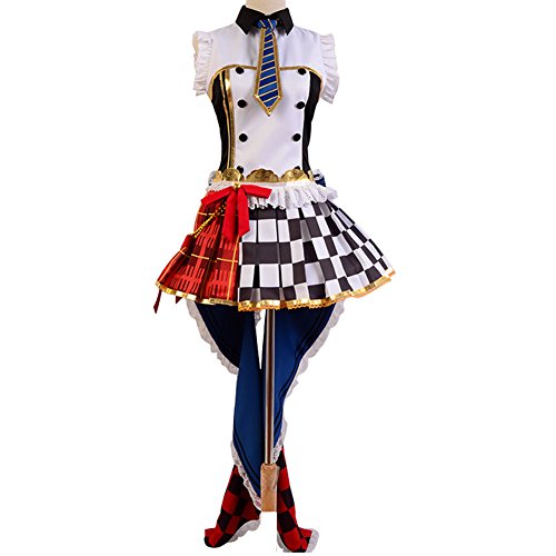 Ya-cos LoveLive! Rin Hoshizora Cafe Maid Uniform Cosplay Costume