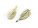 yueton 6pcs Mix Style Leaves Barrettes Bobby Pin Hair Clips Bride Headwear Edge Clip Clamps