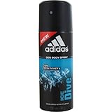 ADIDAS ICE DIVE by Adidas DEODORANT BODY SPRAY 4 OZ (DEVELOPED WITH THE ATHLETES) for MEN ---(Package Of 5)