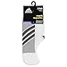 adidas Men's Climacool Superlite Super No Show Sock (3-Pair), White/Light Onix/Medium Lead, Large