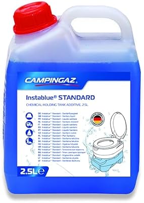 Standard Líquido de Limpieza WC Portátil, Azul, 2.5 l