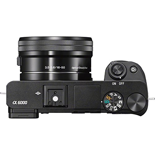 Sony Alpha a6000 24.3MP WiFi Mirrorless Digital Camera + 1650mm Lens