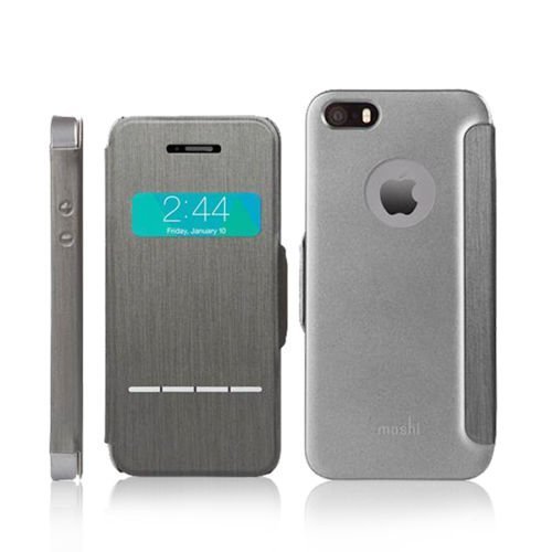 Genuine Moshi SenseCover Designer Touch Sensitive Flip Case for iPhone 5 5s