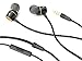 Wired 3.5MM Headphones Earphones, Ghostek Turbine Series Wired in-Ear Earbuds Stereo Headset(Black)
