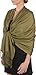 Sakkas Silky Solid Soft Pashmina Shawl Wrap Stole