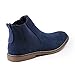 Metrocharm MC128 Men's Formal Dress Casual Ankle Chelsea Boot (10 D(M) US, Blue)