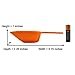 Alfie Pet - Quentin Quarter Cup Food Scoop Set - Color: Orange