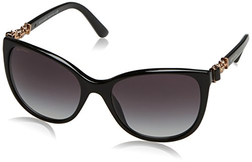 Bvlgari 8145b 501/8g black 8145b cats eyes sunglasses l…
