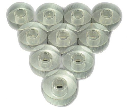 Generic Sewing Bobbin Clear Plastic 10 Pack