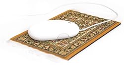 Oriental Carpet Mouse pad - Authentic Woven Carpet